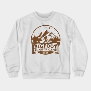 Bigfoot Summer Camp Crewneck Sweatshirt